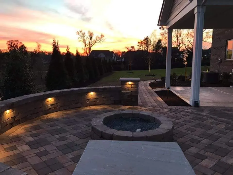 Professional residential landscaping in Richfield, NC by Bushwackers Landscaping