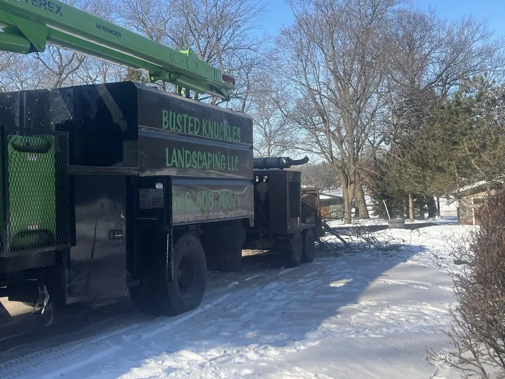 Local lawn mowing service for homes in Sandwich, IL by Busted Knuckles Landscaping