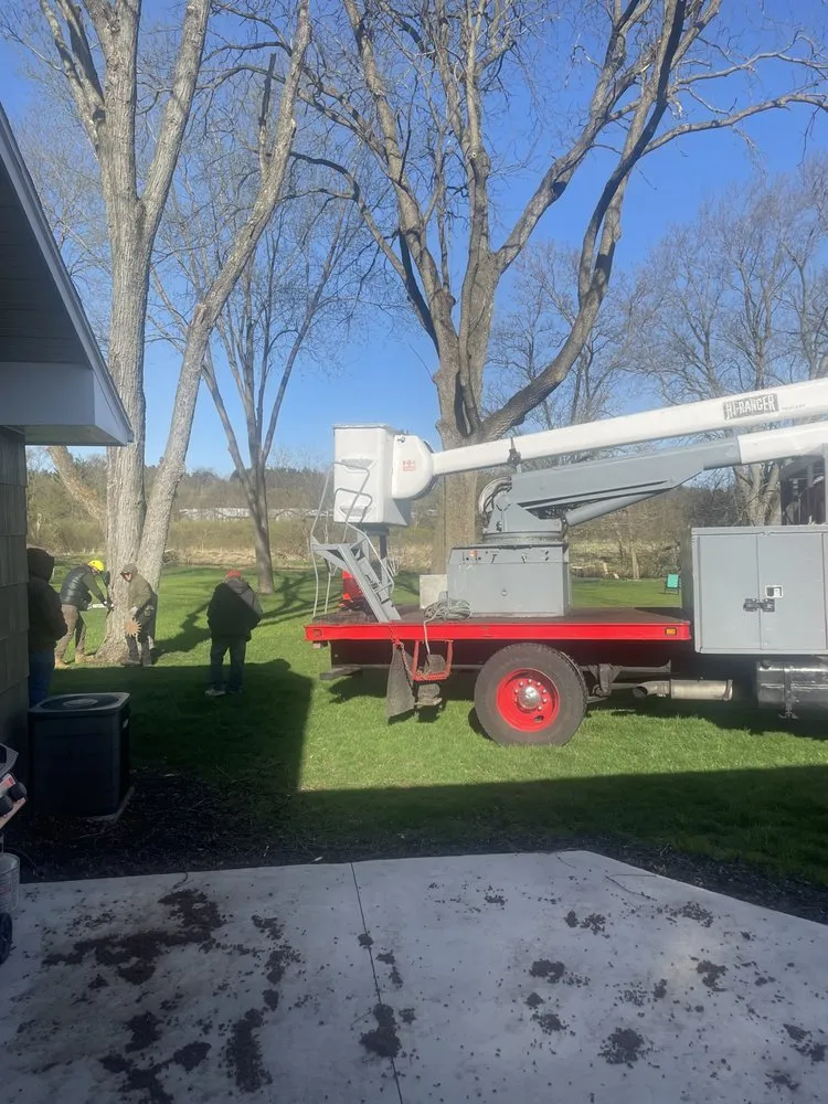 Local garden landscaping in Johnsburg, IL by Busy Beavers Tree Service & More