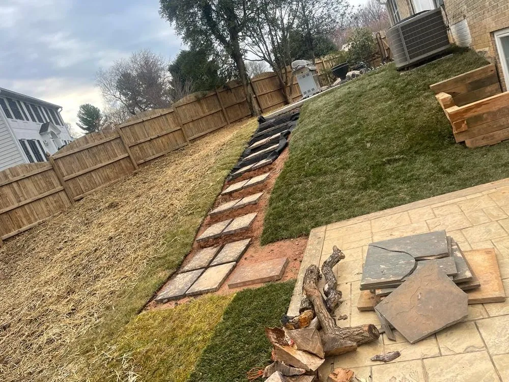 Affordable outdoor landscaping experts serving Sterling, VA - Busy Bee Construction