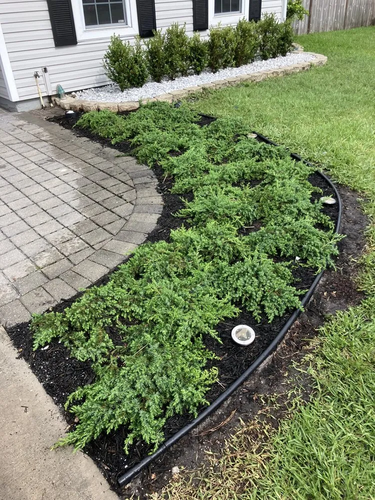 Expert landscape installation for beautiful yards in Hilliard, FL by Busy Bee Garden And Landscape Services