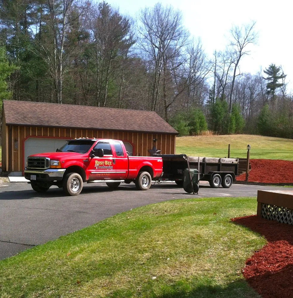 Expert residential landscaping experts serving Amherst, MA - Busy Bee Landscaping