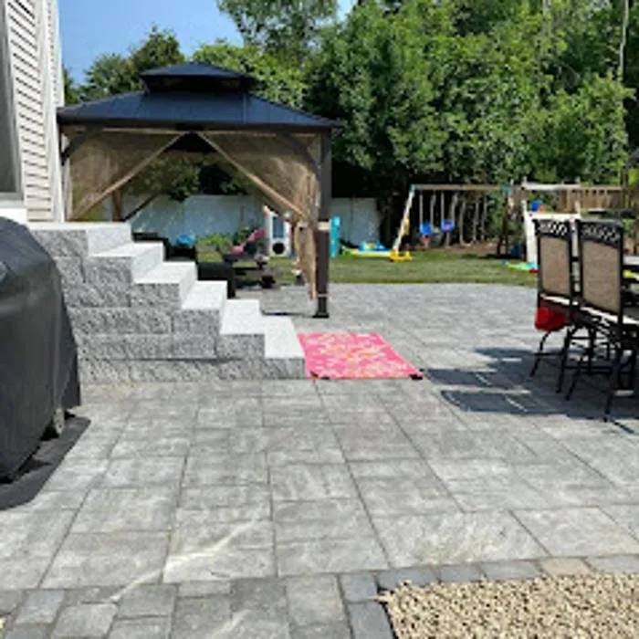 Custom landscaping services in Goffstown, NH by Busy Bee Landscaping