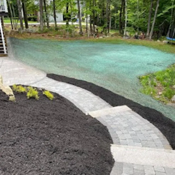 Expert outdoor landscaping in Goffstown, NH by Busy Bee Landscaping