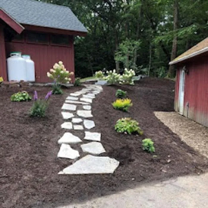 Professional residential landscaping in Goffstown, NH by Busy Bee Landscaping