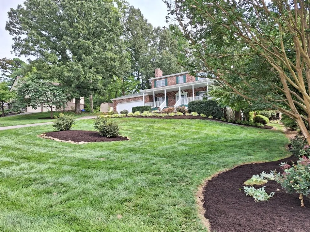 Professional lawn mowing service in Knoxville, TN by Busy Bee Landscaping