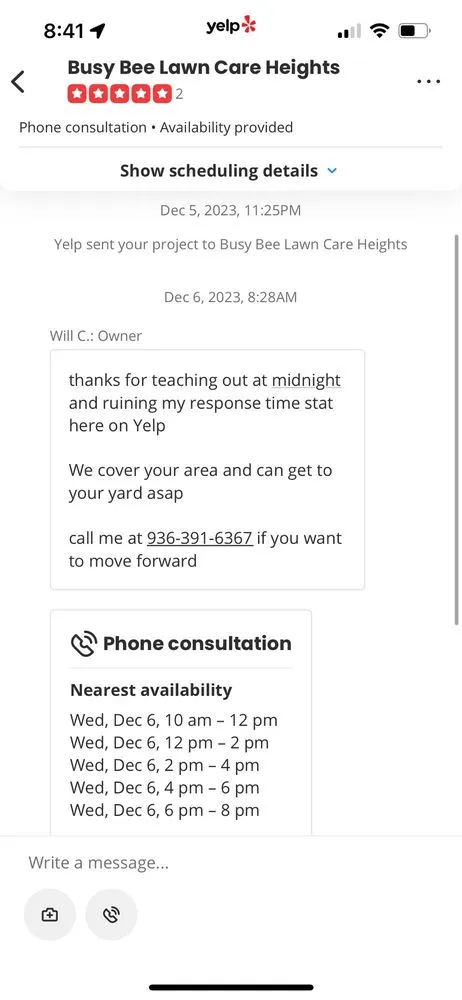 Professional landscaping services experts serving Houston, TX - Busy Bee Lawn Care Heights