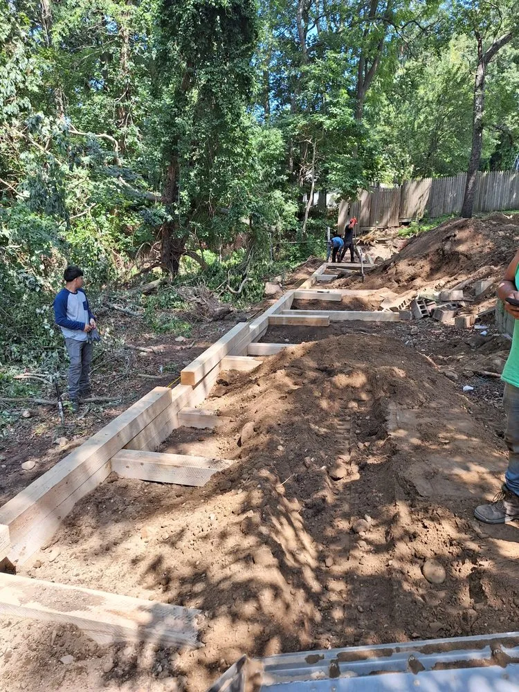 Local residential landscaping in Mastic, NY by Busy Bee Lawn Care