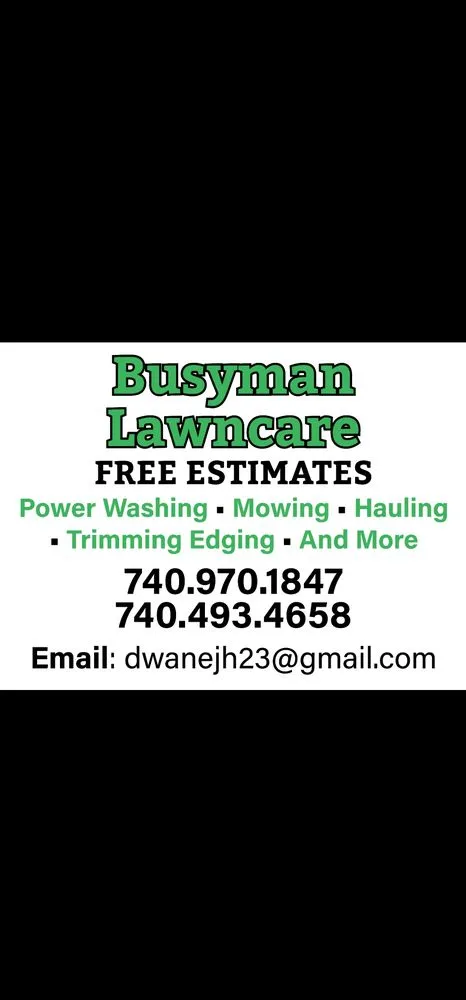 Local lawn mowing service experts serving Piketon, OH - Busyman lawncare