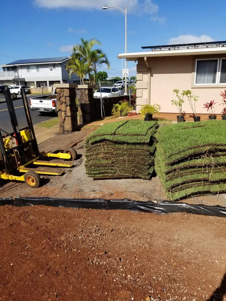Custom outdoor landscaping in Waipahu, HI by Butay Landscaping and Maintenance