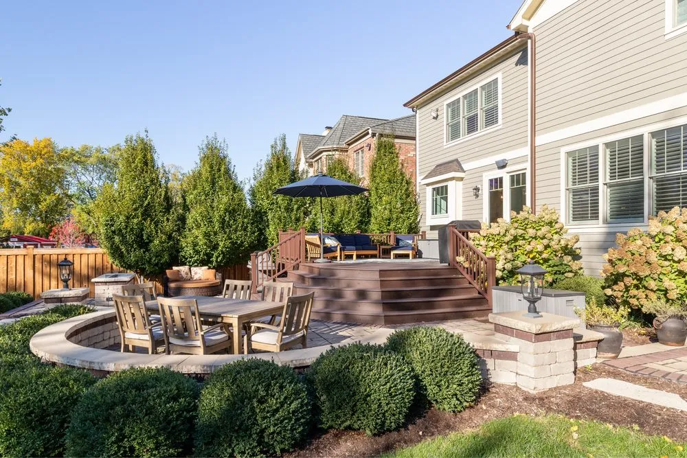 Expert garden landscaping for beautiful yards in Huntsville, AL by Butler & Associates Construction