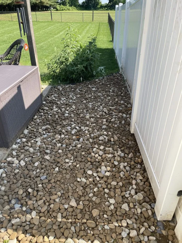 Professional garden landscaping in Uhrichsville, OH by Butler Mowing & Property Maintenance