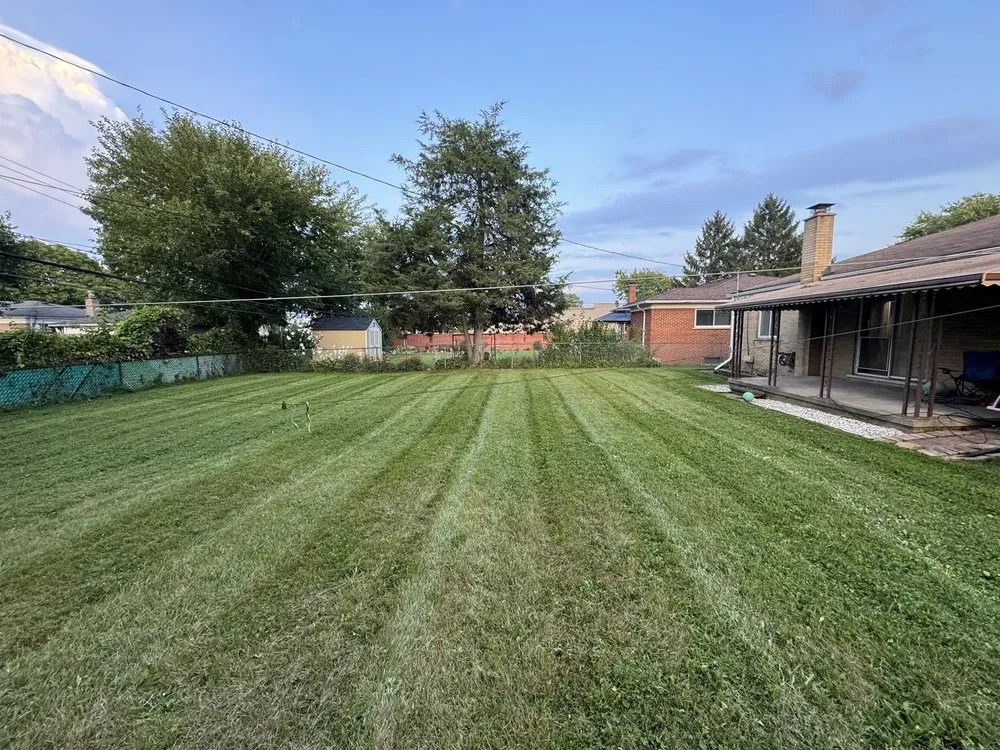 Professional residential landscaping in Detroit, MI by Butta Cutz Landscaping