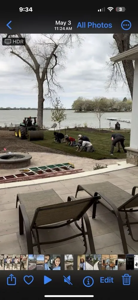 Custom garden landscaping for year-round maintenance across Elm Creek, NE - Buysm Sod Farms