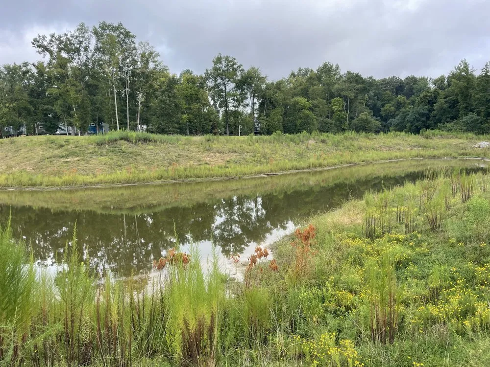Custom outdoor landscaping in Snow Hill, NC by Buzz Kutz