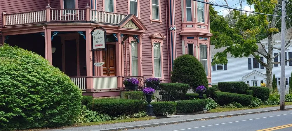 Professional landscape installation in Brunswick, ME by Buzzy's Landscapes