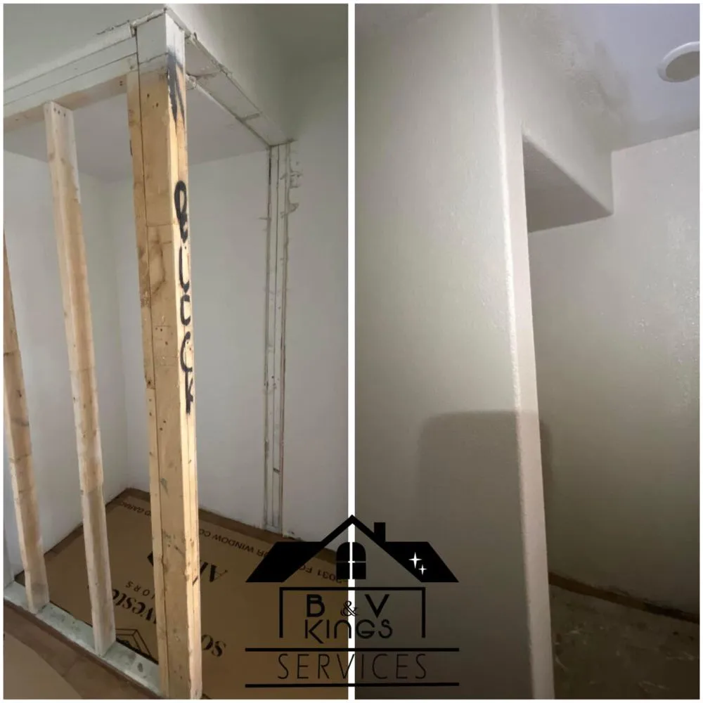 Custom landscape installation in Arlington, TX by B&V Kings Services