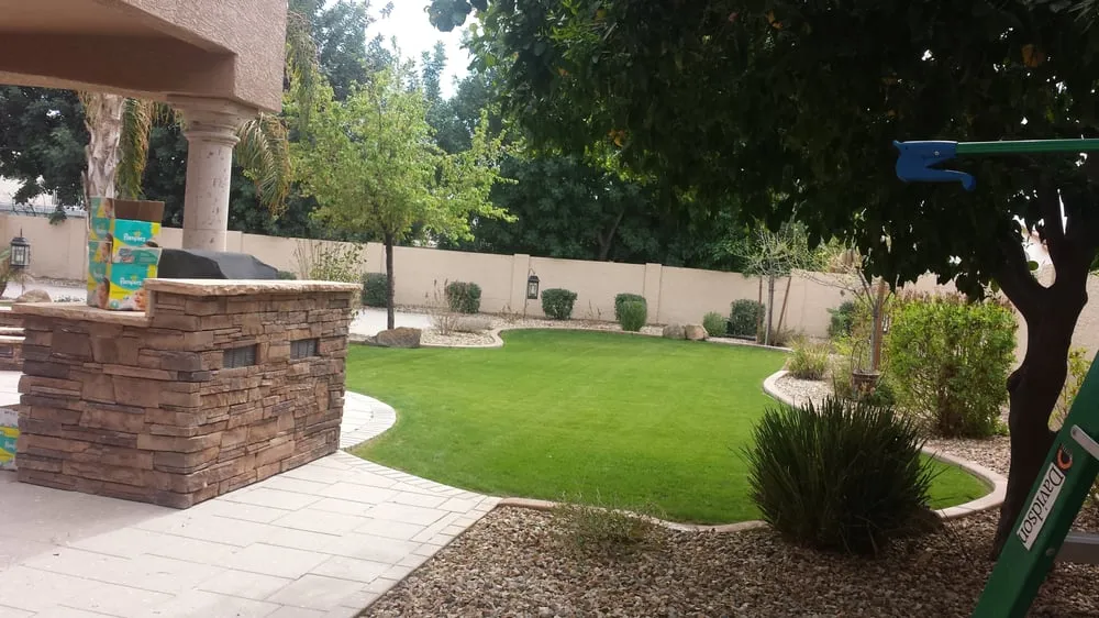 Top-rated landscape design in Queen Creek, AZ by BV Lawn Care