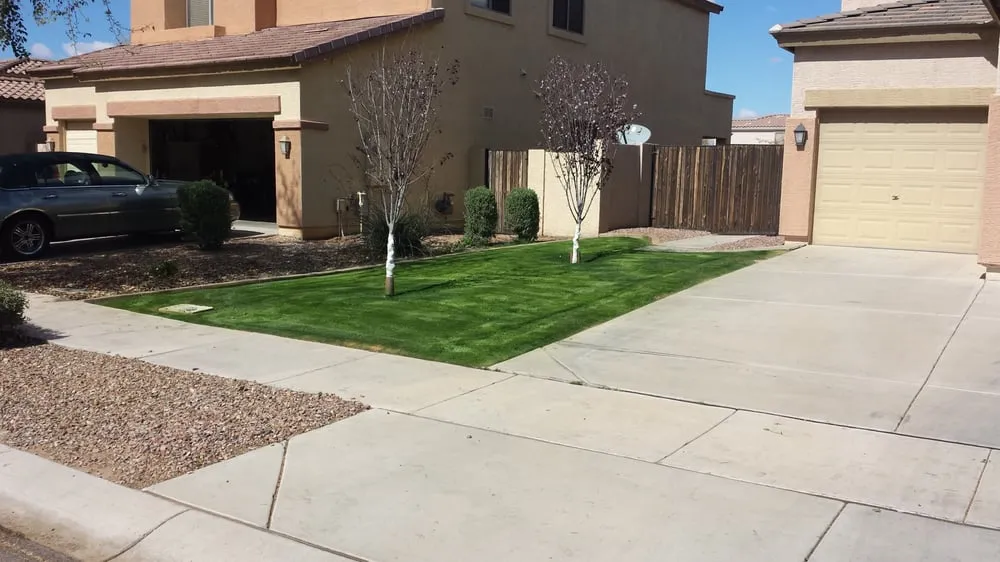 Professional landscape installation experts serving Queen Creek, AZ - BV Lawn Care