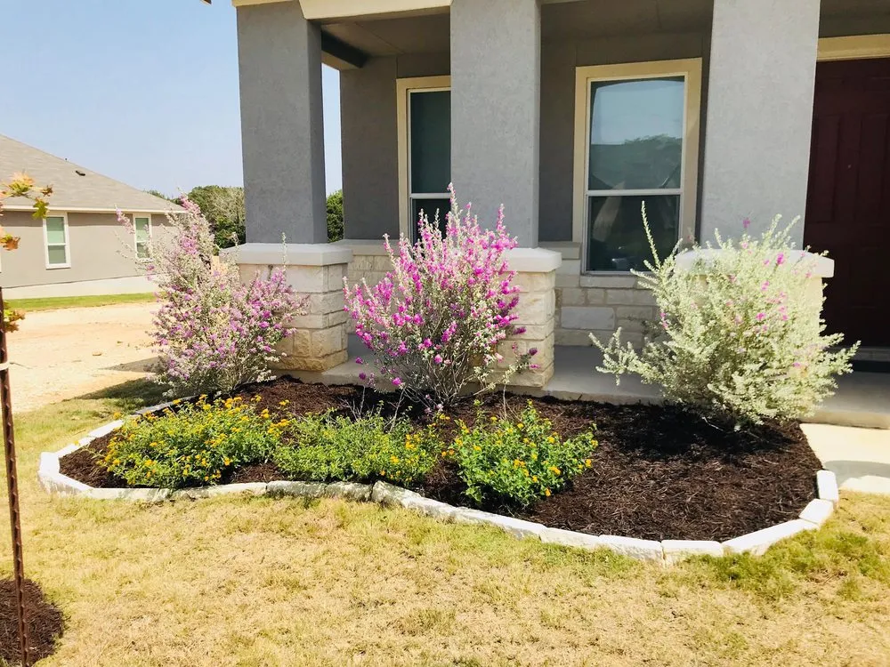 Top-rated landscape installation for homes in San Antonio, TX by BV Lawns and Landscaping