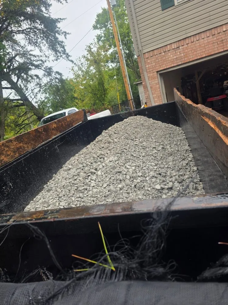 Local landscape installation in Richmond, KY by BW Cleanup