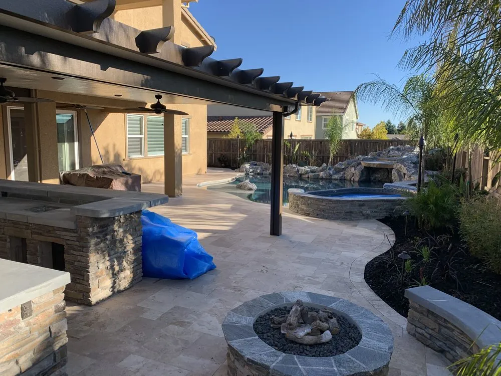 Top-rated outdoor landscaping for beautiful yards in Lincoln, CA by BW Home Landscaping Improvement