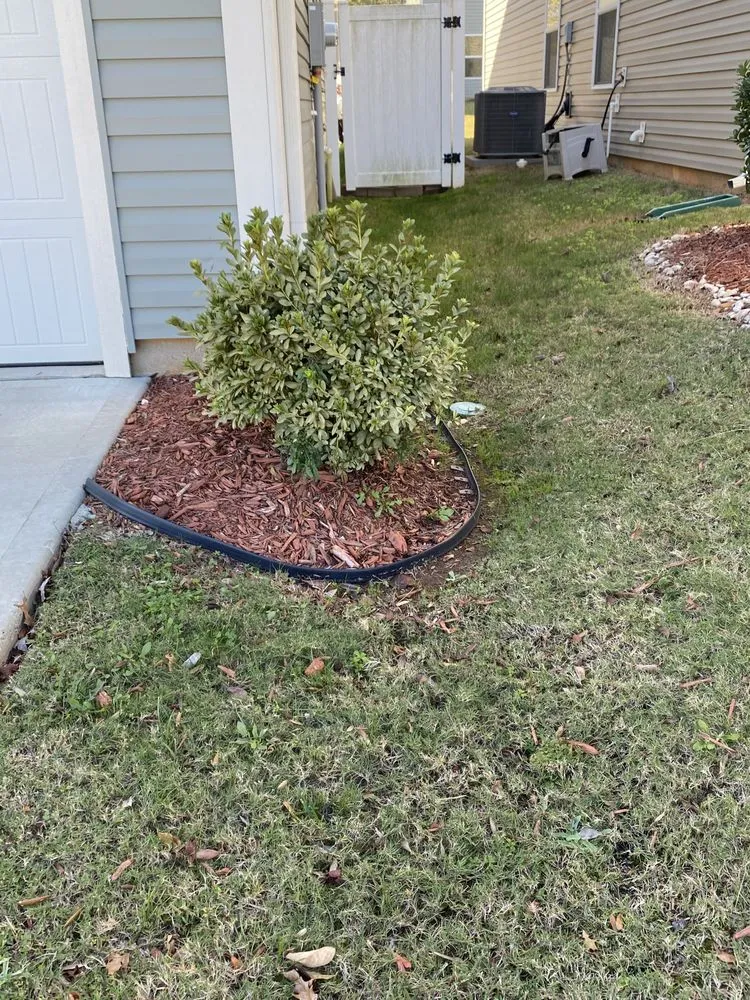 Custom landscape design in Edgemoor, SC by By Faith Lawncare