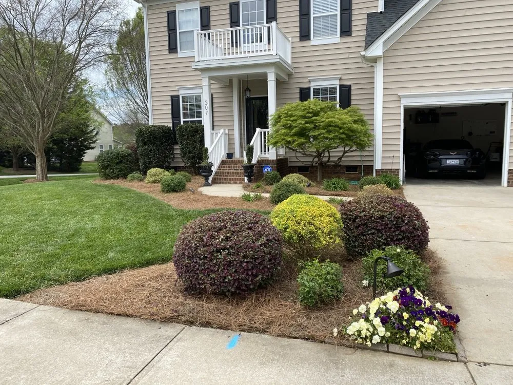 Top-rated garden landscaping for residential properties in Edgemoor, SC by By Faith Lawncare
