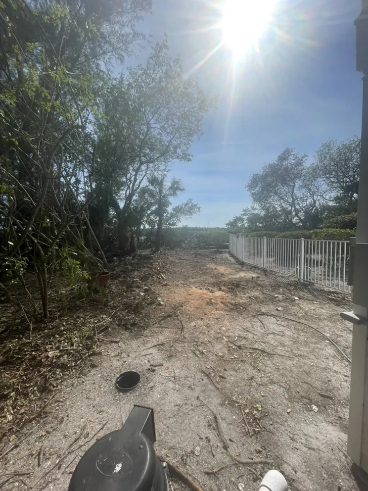 Custom landscape installation in Sanibel, FL by By The Coast Landscaping
