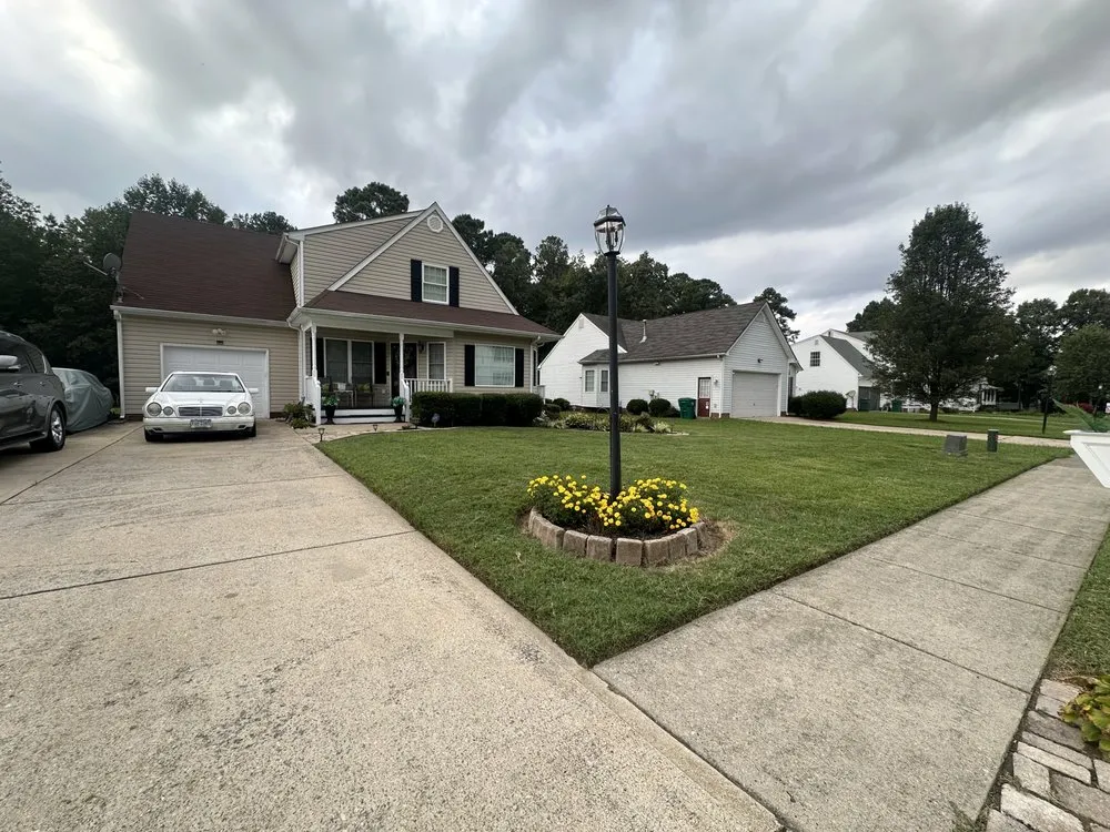 Custom yard cleanup service with custom design in Sandston, VA by By The Roadside Firewood