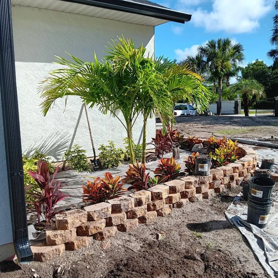 Custom landscaping services for outdoor upgrades in Deltona, FL by By The Root