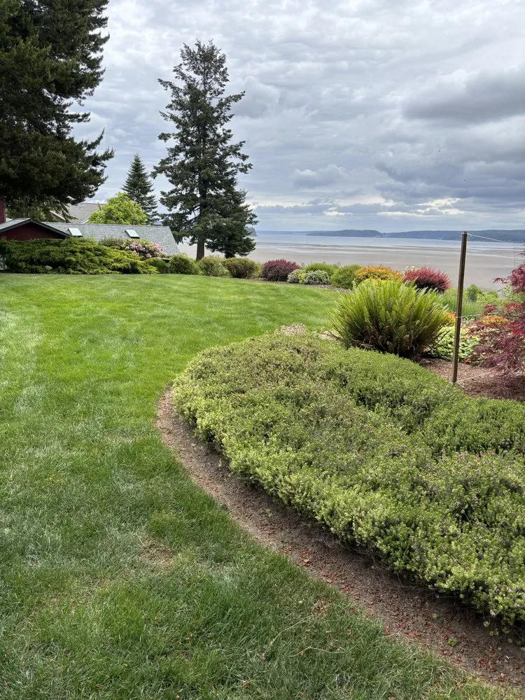 Custom yard maintenance with custom design across Olympia, WA - By The Way Landscape & More