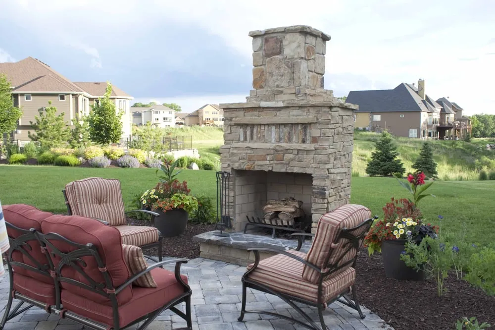 Affordable lawn care service with custom design in Victoria, MN by By The Woods Custom Landscaping