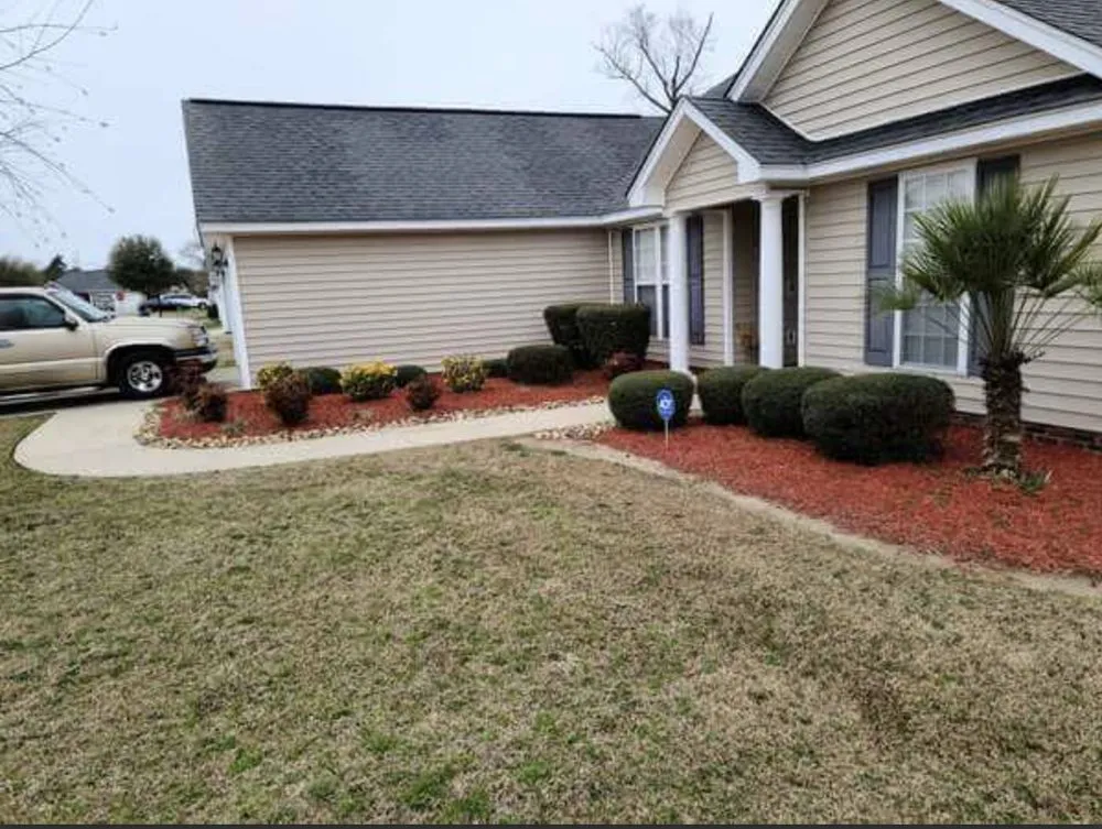 Professional residential landscaping for homes across Effingham, SC - By The Yard Lawn Care