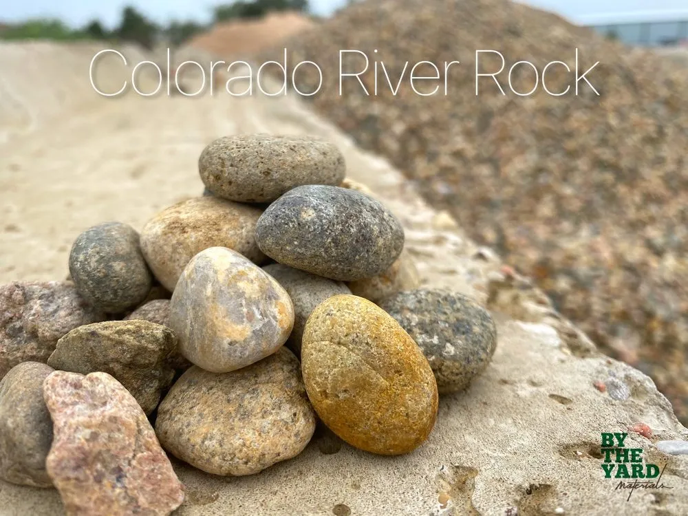 Custom landscape installation in Alvarado, TX - By The Yard Materials