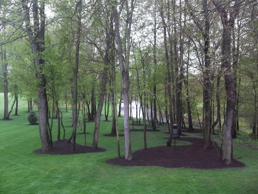 Affordable garden landscaping for beautiful yards in Caledonia, MI by Bykerk Landscape Management