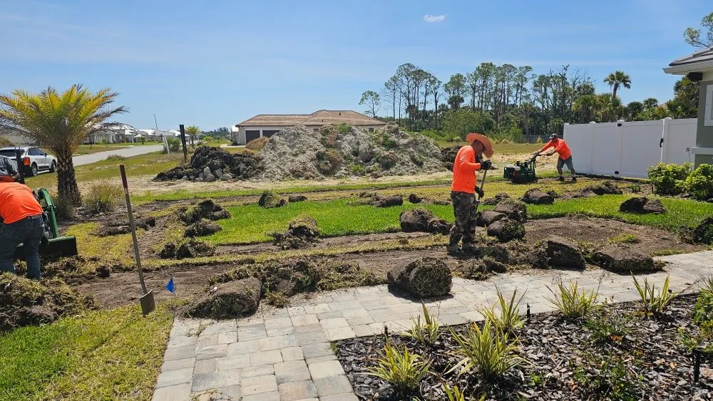 Trusted yard cleanup service for outdoor upgrades in Melbourne, FL by Byrd's Lawn & Landscape