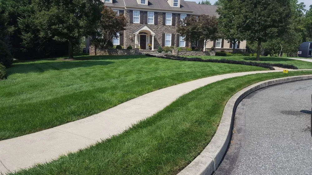 Local landscape installation with custom design in Plymouth Meeting, PA by Byrne Brad Complete Lawn Maintenance
