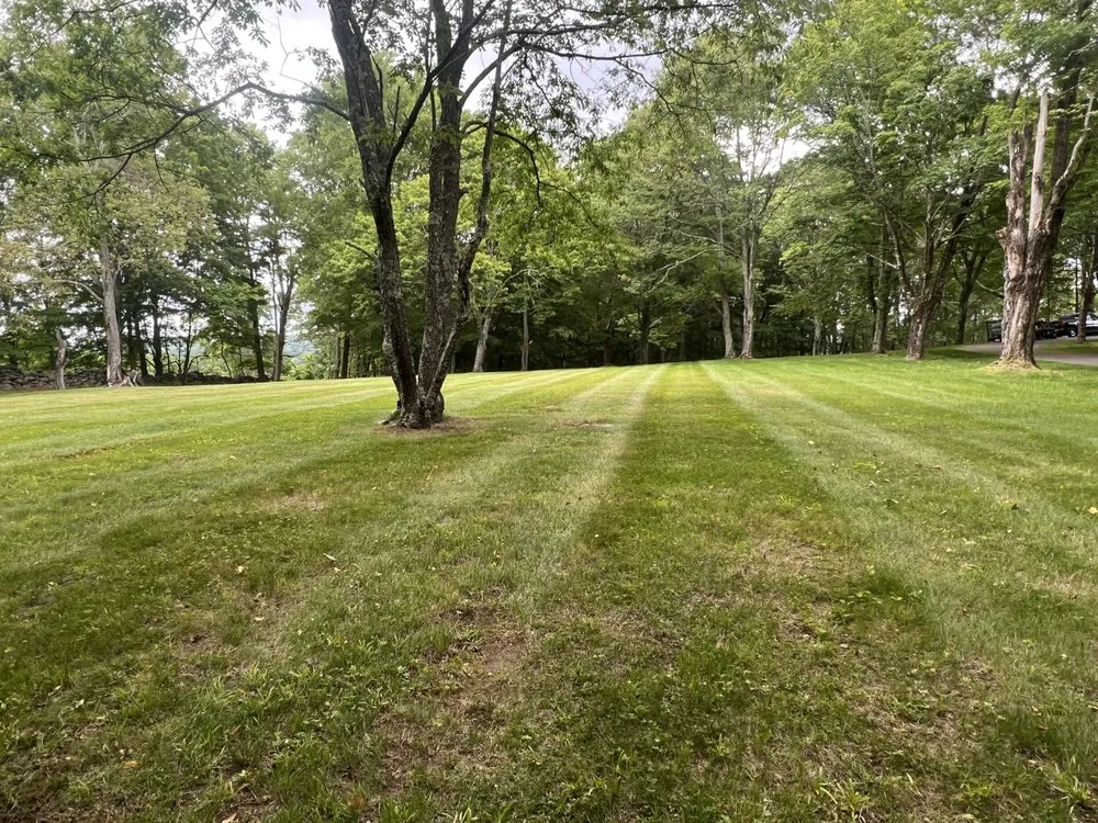 Custom garden landscaping in Mahopac, NY by Byron’s Lawn Care