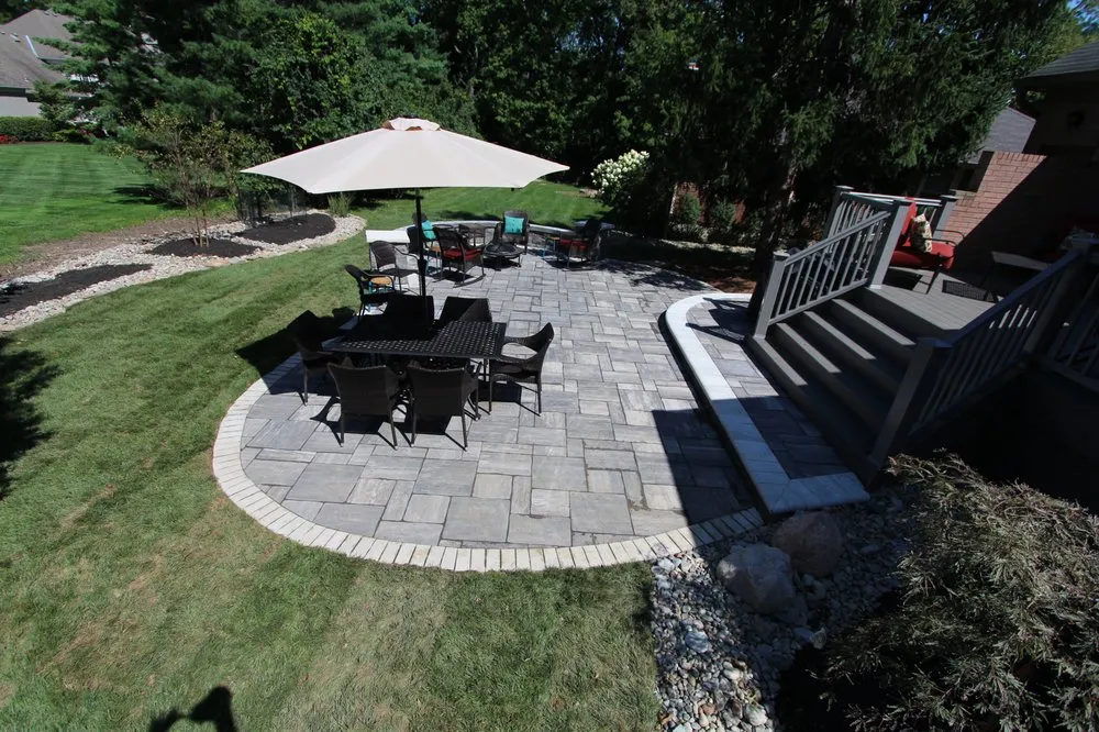 Trusted garden landscaping for residential properties in Milford, OH by Bzak Landscaping and Garden Center