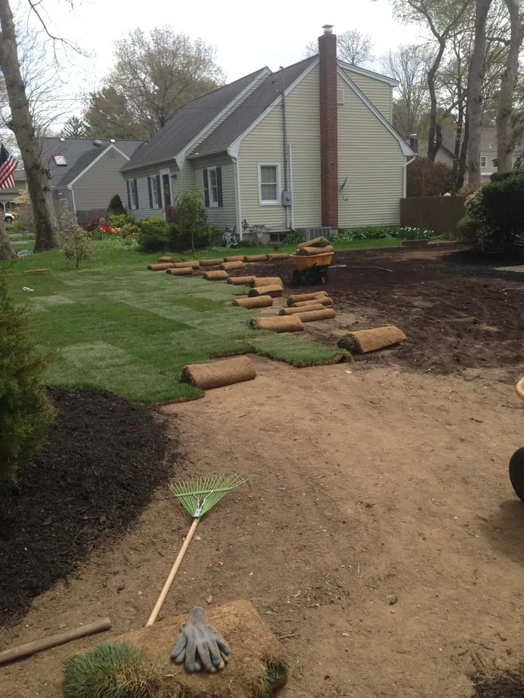 Local residential landscaping in Brentwood, NY - C & A Landscaping