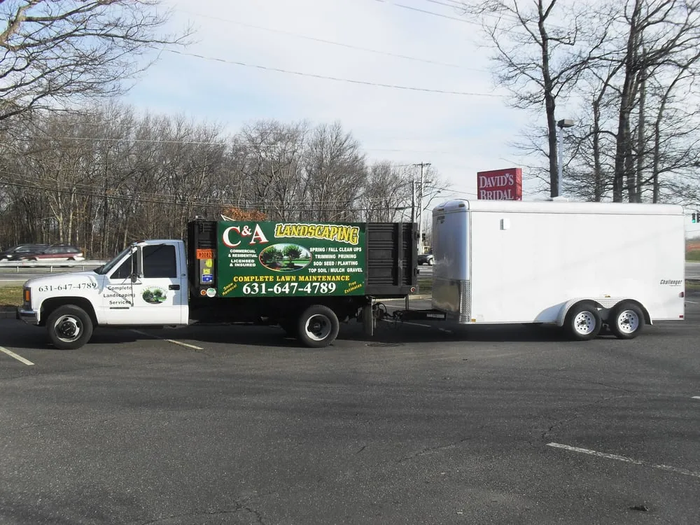 Professional yard maintenance experts serving Brentwood, NY - C & A Landscaping