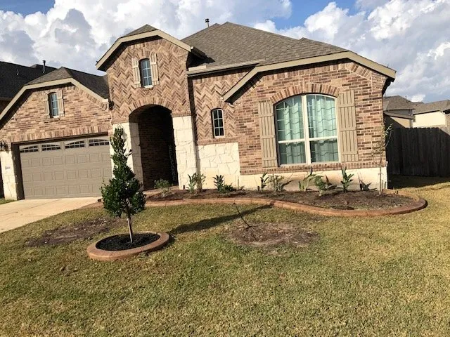 Professional outdoor landscaping in Katy, TX by C & A Landscaping