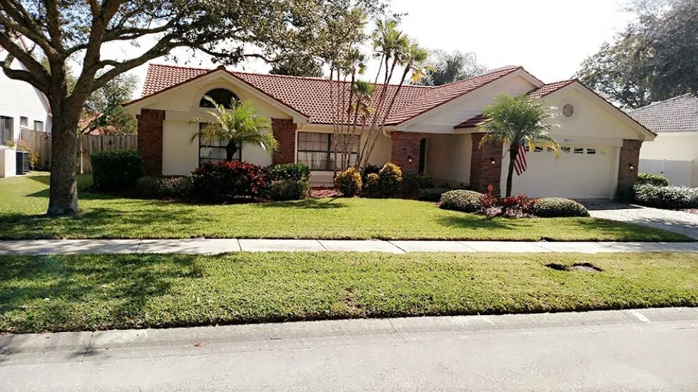 Custom outdoor landscaping in Tampa Bay, FL by C & B Enterprises