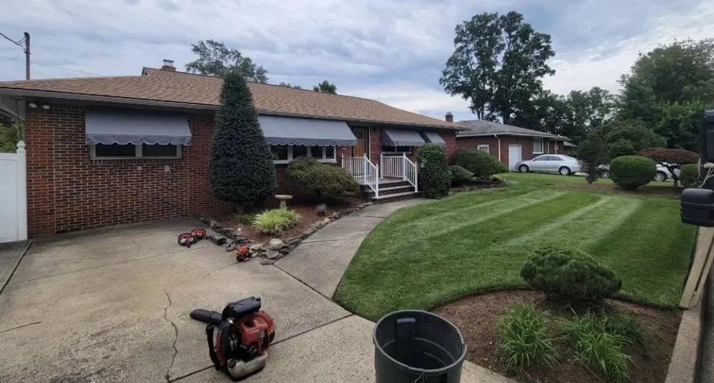 Professional residential landscaping for homes across Edison, NJ - C & B Lawn Care Service