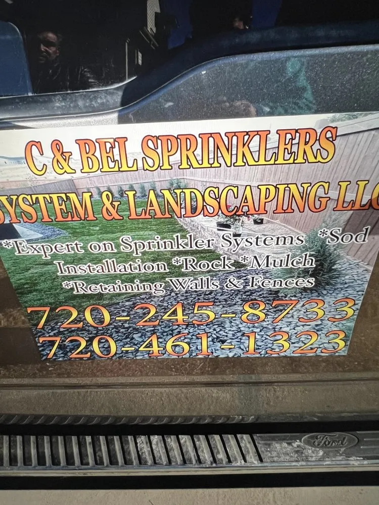 Trusted lawn care service for beautiful yards in Commerce City, CO by C & Bel Sprinkler System & Landscaping