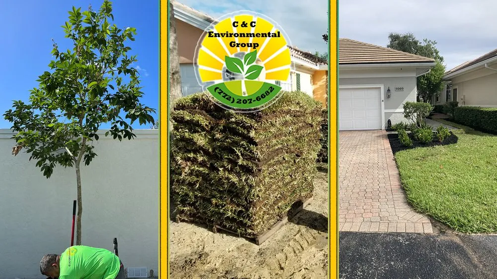 Reliable garden landscaping in Port St. Lucie, FL by C & C Enviromental Pest Control Group