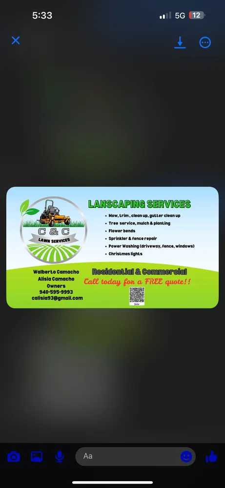 Reliable residential landscaping experts serving Justin, TX - C & C Landscaping