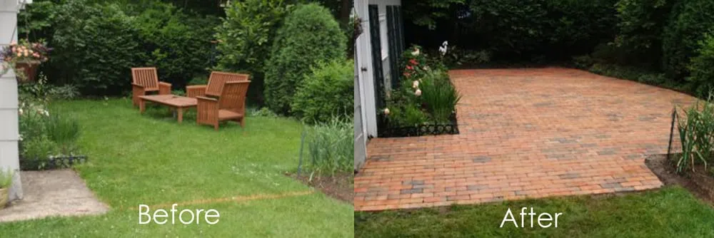 Custom landscape installation in Norwalk, CT by C & C Landscaping
