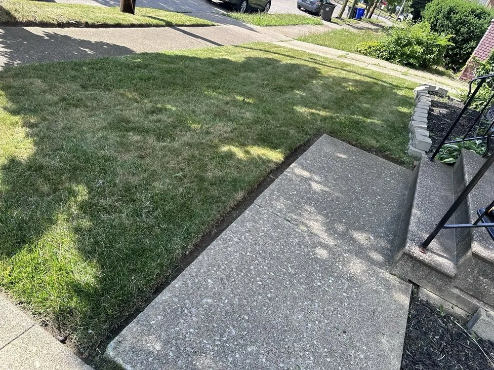 Custom landscape installation in Cleveland, OH by C & C Lawn Care